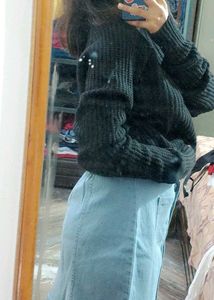 Cute Black Sweater