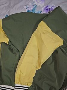 Varsity Style Bomber Jacket