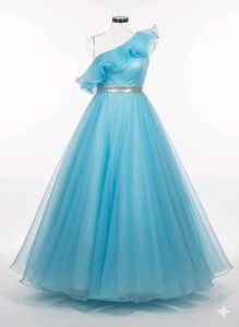 Blue Party Gown