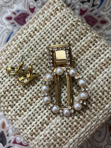 Combo Of Earring And Clutcher