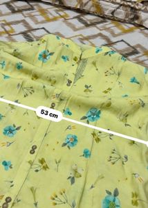 Floral Print Button-Down Top