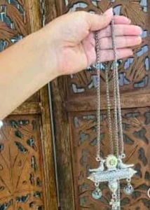 Oxidised Sling To Carry Phone In Navratri