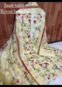 Floral Print dress piece Set padi