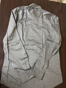 FCUK shirt Men&#39;s Gray Long Sleeve