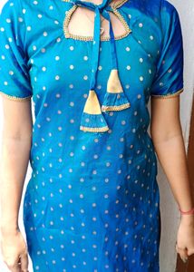 Kanjivaram Silk Kurti