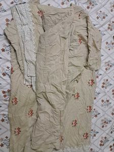 Cotton Suit - Beige