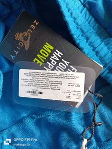 Zelocity Blue Track Pant