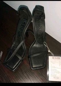 Charcoal Shimmery Pumps And Mango Stilletos