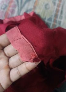 Elegant Maroon Saree