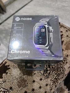 Noise Elite Silver Smartwatch