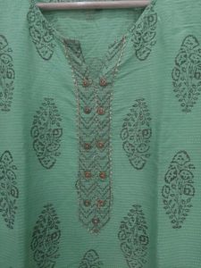 Green 💚 Mango Kurti