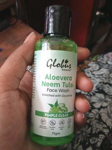 Globus Remedies Aloevera Neem Tulsi Face Wash