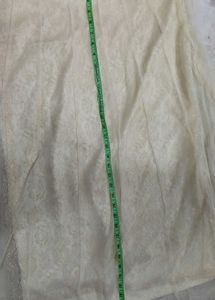 Net Lehanga With Satin Choli