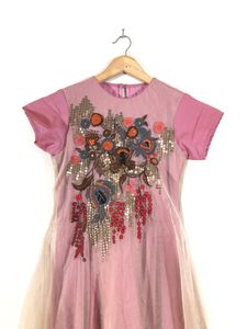 Purple Emboridered Dress(Women’s)