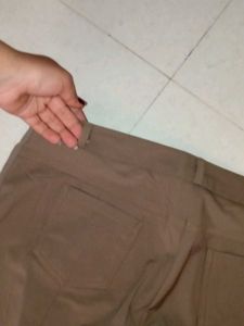 Mouse-Brown Trouser Jegging