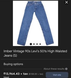 (PRICE DROP)Levi Strauss 501 Vintage 90s Denim
