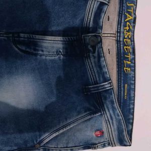 Stagbeetle Jeans - Light Wash Denim