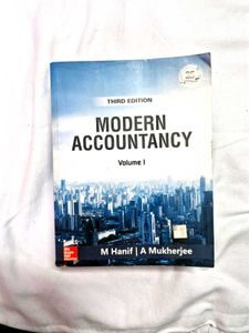 Modern Accountancy Vol. I and Vol.II