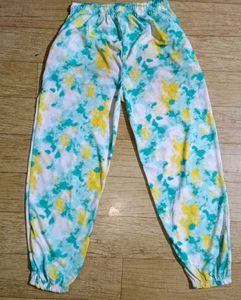Tie-Dye Print T-Shirt With Joggers
