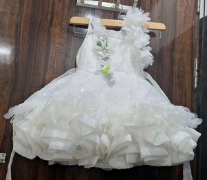 A Premium HEAVY FLARED Baby Girl Party Frock