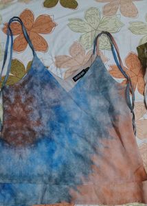 Tie-Dye Strappy Top