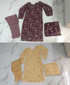 Combo Of 2 Elegant Kurta Set&#39;s