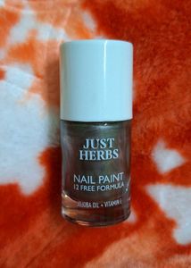 Just Herbs Nail Paint - Shade: Titanium Wave 💫