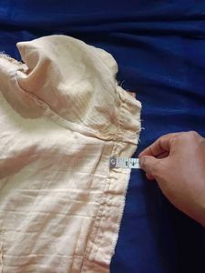 Sandal/Tan Blouse With Lining