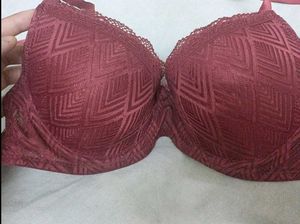 Fancy Red Lace Wired Bra