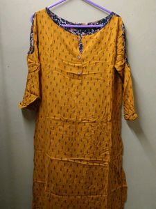 Floral Print Mustard Tunic