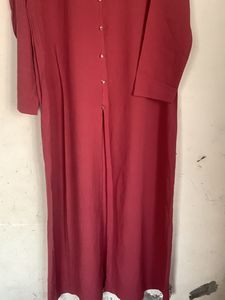 A Line Long Kurta Full Length Comfortable Daily We