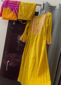Yellow Kurta Set