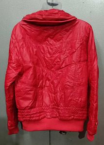 Red Padded Winter Jacket