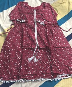 Short Top With Umbrella Cut For Jeans Or Leggings