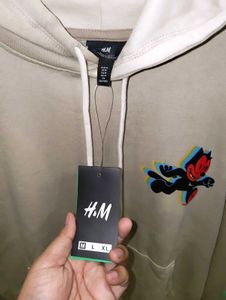 H&amp;M LOOSE FIT UNISEX PRINTED HOODIE 🤩🔥😎
