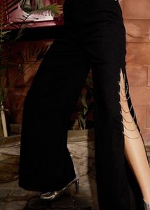 Embellished Black Jeans