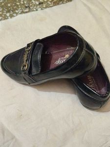 Black Leather Loafers
