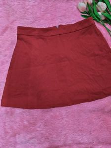 Red Mini Skirt