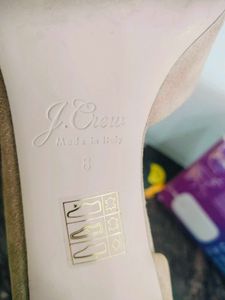 Beige Suede Pointed Heels Fix Price