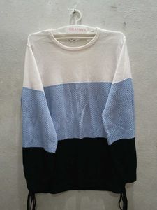 Color Block Knit Sweater