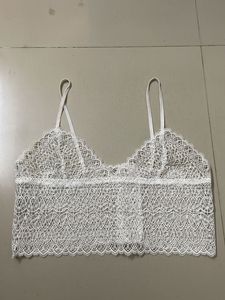 See Through Mesh Crop Top
