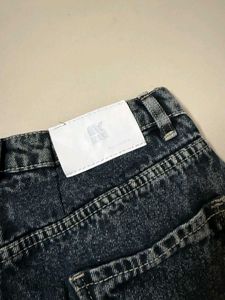 Wide Leg Acid Wash Jeans