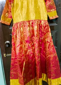 Customised Silk Gown