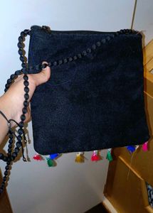 Embroidered Sling Bag