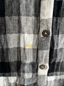 Checked Midi Dress