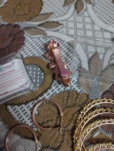 Earrings 💕 Bangles🌷 hairclip💗(Unused)