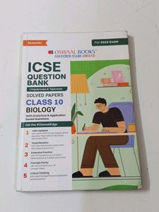 Biology 2025 Oswaal Question Bank