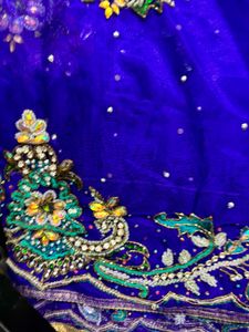 Embroidered Indian Fabric