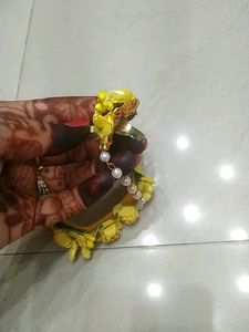 Hand Bracelet With Ring