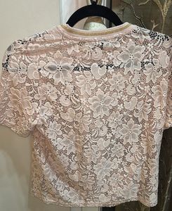 Vero Moda Floral Lace Top